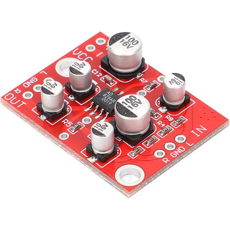 Module de carte amplifiée AD828, préamplificateur audio opérationnel en plastique, composants électroniques 5-15 V CC (1/5)