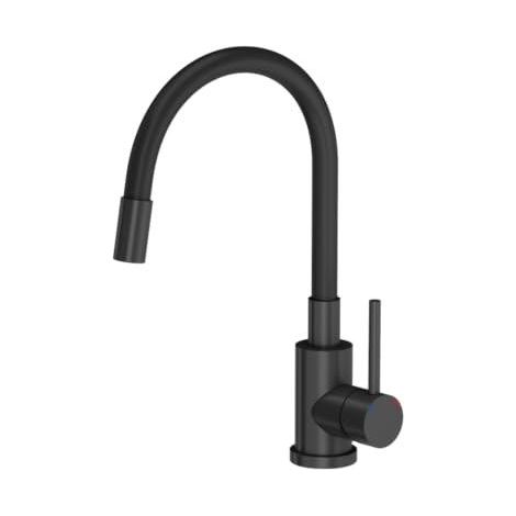 Steiner MAGGIE rubinetto da cucina nero opaco design moderno