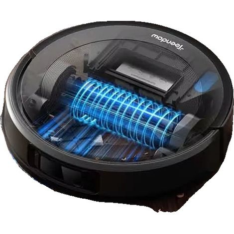 Aspirateur Robot, Aspiration 5000Pa, Batterie 3200mAh, Autonomie de 60 à 180 Minutes, Contrôle par Application et Voix, Puissance de 40W (1/5)