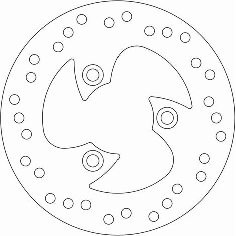 Disque de Frein Fixe PEUGEOT - Homologué TÜV