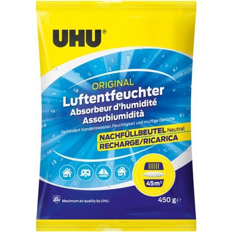 UHU 47135 RECAMBIO PARA HUMIDIFICADOR D SIN PERFUME 450 G (1/3)
