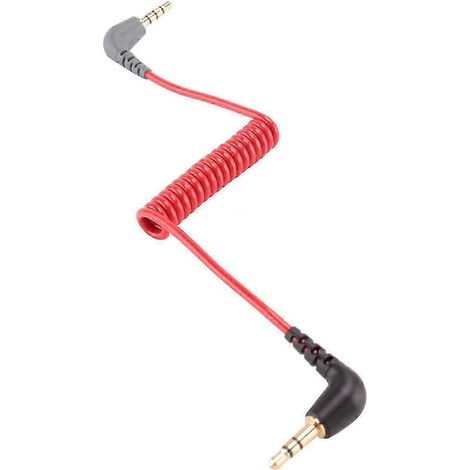 Câble adaptateur TRS vers TRRS 3,5 mm pour iOS et RODE SC7, connecteur de remplacement (1/5)