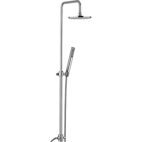 Chrom-Duschsäule ohne Mischer - Paffoni Easy Plus