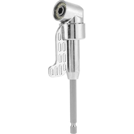 Embout Tournevis Magnétique 1/4" Angle 105° Porte-Embout Adaptateur Douille Hexagonale (1/5)