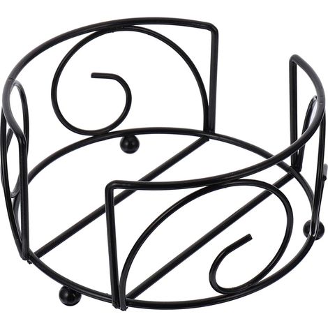 Vintage runder Tassenhalter aus Eisen, Kaffee- und Teetassenständer, eleganter Küchenarbeitsplatten-Organizer (1/5)