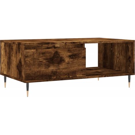 Maison Exclusive - Mesa de centro madera contrachapada roble ahum (1/5)