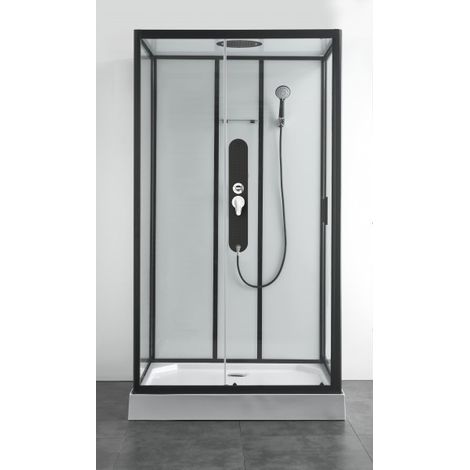Cabina de ducha VANDERA III 120x80x225 cm montaje rápido (1/5)