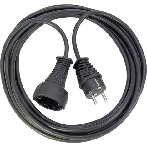 Brennenstuhl 1165460 Strom Verlängerungskabel Schwarz 10.00 m H05VV-F 3G 1,5 mm² (1/6)