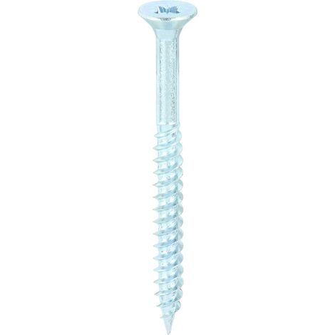TIMco Twin Thread Zinc Countersunk Woodscrew 12 x 21/2 Qty 200
