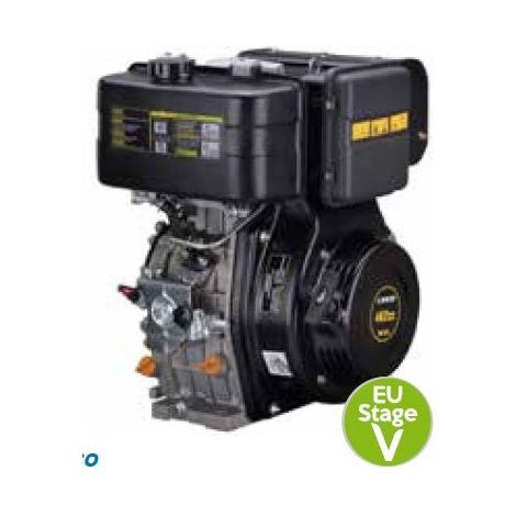 Motore LONCIN completo diesel albero orizzontale cilindrico 25x80 462 cc 10 HP