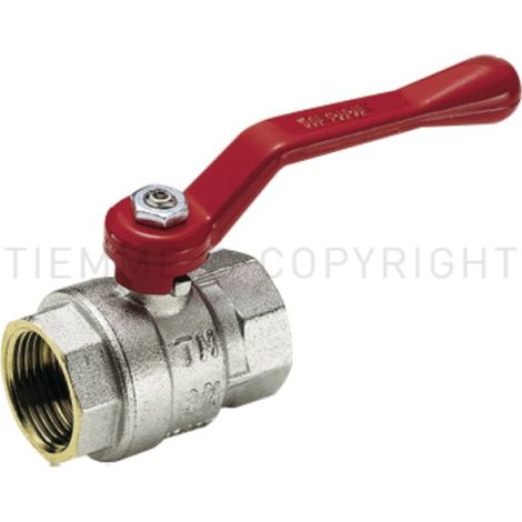 Valvole scirocco femmina/femmina iso228 con leva alluminio tiemme 2310005