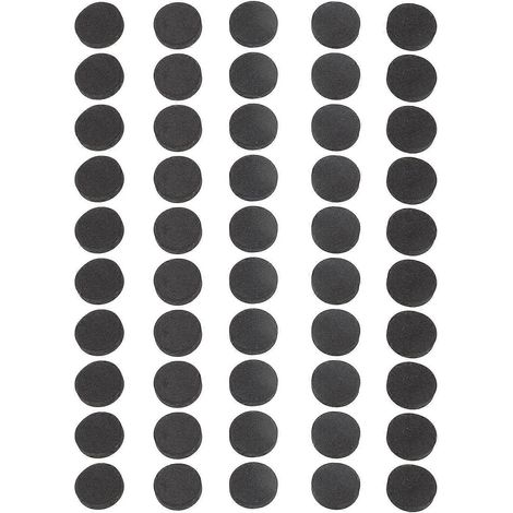 50 coussinets anti-vibrations auto-adhésifs en mousse EVA pour haut-parleurs, coussinets d'amortissement polyvalents pour haut-parleurs