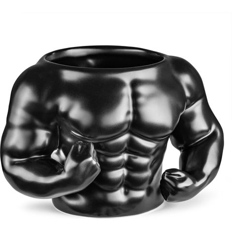 Taza musculosa - negra (1/5)