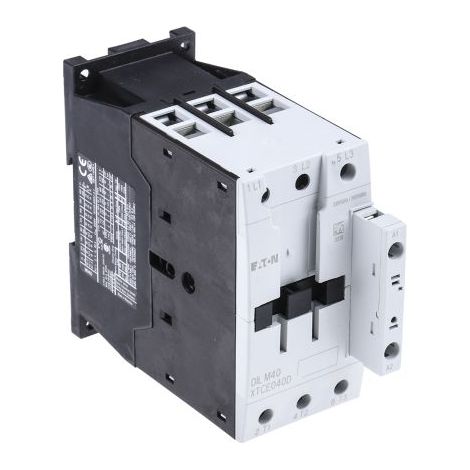 Contacteur Eaton série Eaton Moeller, 3 pôles , 3NO, 40 A, 230 V c.a., 18,5 kW ( Prix pour 1 ) (1/4)
