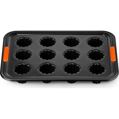 Le Creuset Cannelé Tin Carbon Steel Non-Stick NonStick 12pcs (46074000010000)
