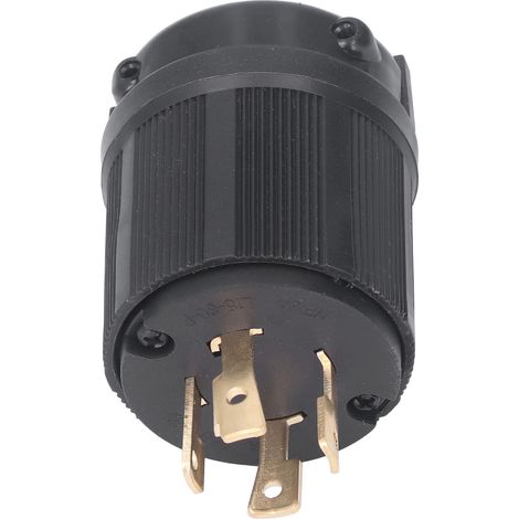 Kontaktadapter aus Messing L15-30P, 4 Löcher, amerikanischer Standard, 30 A, 250 V, für Haushaltsgeräte (1/5)
