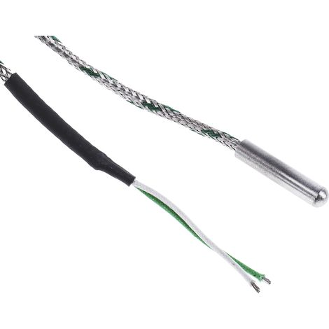 Thermocouple type K Ø 5mm, L 20mm, +750°C max à Câble ( Prix pour 1 ) (1/3)