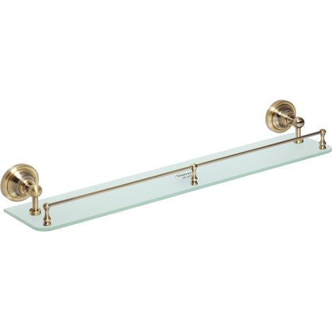 BEMETA Ricordi Messing- und Glasregal, Bronze (OPTIMARIC24BR) (1/2)