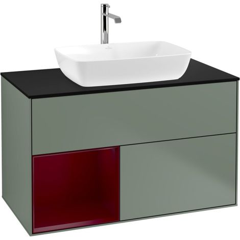 Villeroy & Boch F772HBGM Meuble sous-lavabo Finion F77 (1/2)