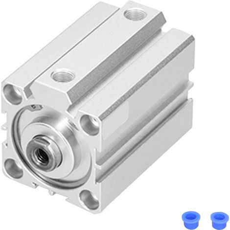 Vérin pneumatique à double action mince en alliage d'aluminium pour fournitures industrielles SDA40X50 (1/5)