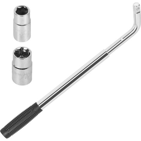 Cric Ciseaux 2 T - Clé Télescopique pour Écrous de Roue - Pour Voiture - 1 Pièce (1/5)