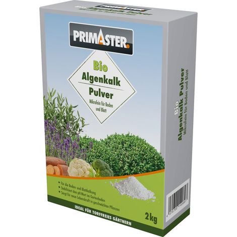 Primaster Bio Algenkalkpulver 2 kg Dünger