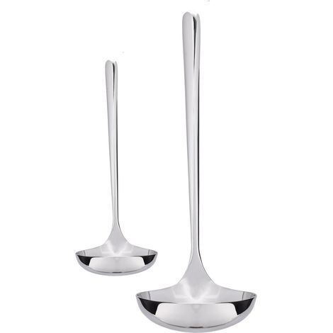 Suppen- und Saucenlöffel-Set, 18/10 Edelstahl, Elegant Tropea Duka (1/3)