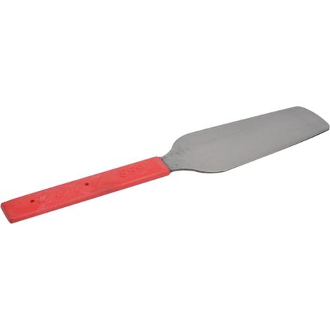 Couteau à Mastic en Acier Trempé à Manche Collé Double Face Poli, Trempé et Effilé, Résiste aux Solvants, Outil de Maçonnerie Plâtrage (1/5)