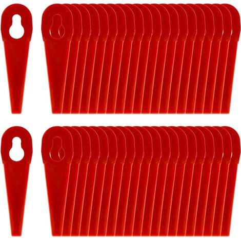 Lot de 50 Lames coupe-bordure Nylon PA6 pour débroussailleuse sans fil GFART 18 et GLAR 18LI (1/5)
