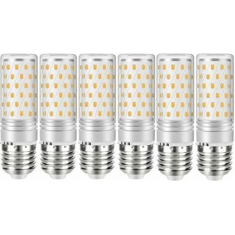 Lot de 6 Ampoules Led E27 12W (équivalent Ampoules Halogène 100W )1200LM Blanc Chaud 3000K Angle du Faisceau 360 220-240V (1/4)