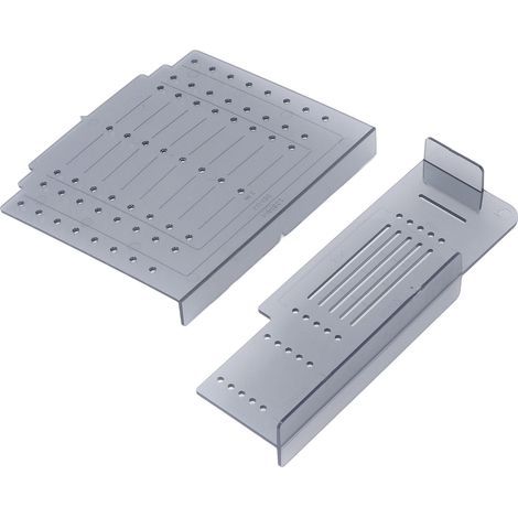 Modèle de perceuse de porte d'armoire, poignée de porte, tiroir, perceuse de traction, ensemble de modèles de montage pour la décoration de la maison (1/5)