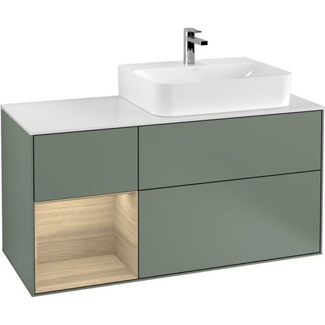 Villeroy & Boch G141PCGM Meuble sous-lavabo Finion G14 (1/2)