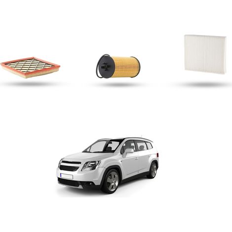 Kit tagliando 3 filtri compatibile con Chevrolet Orlando 1.8 104kw dal 2011 (1/5)