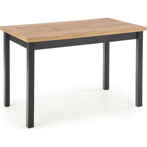 Table à manger rectangulaire de style industriel 120x68 cm CEPHEE (1/5)