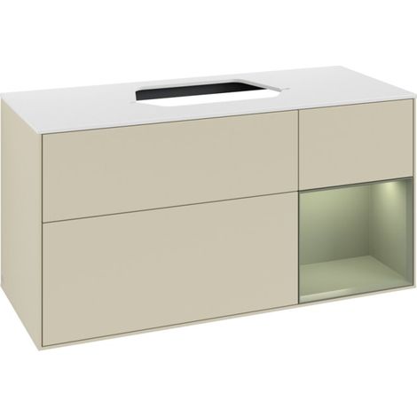 Villeroy & Boch F421GMHJ Armoire sous-lavabo Finion F42 (1/3)