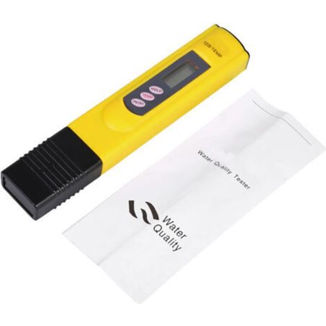 Rilevatore di qualità dell'acqua TDS senza batterie (giallo) (1/2)