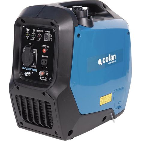 Generador inverter Houston 79 CC 2,4 kW con salida AC y DC (1/5)