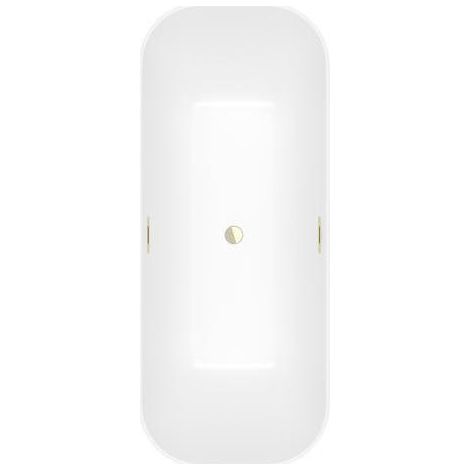 Baignoire îlot FINION DUO 1700x700 mm Équipement Wa-zul cp Sto wh