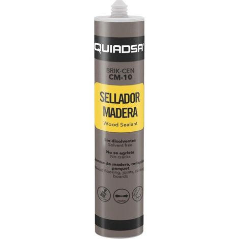 Sellador acrilico madera brik-cen cm-10 power 300 ml gris os