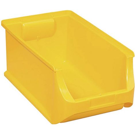 Allit 456214 Cassetta impilabile da magazzino (L x A x P) 205 x 150 x 355 mm Giallo 1 pz.
