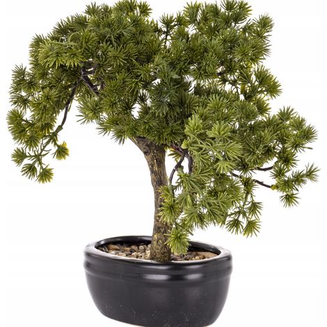 Albero bonsai artificiale in vaso 31x30x24 cm, naturale, di alta qualità (1/5)