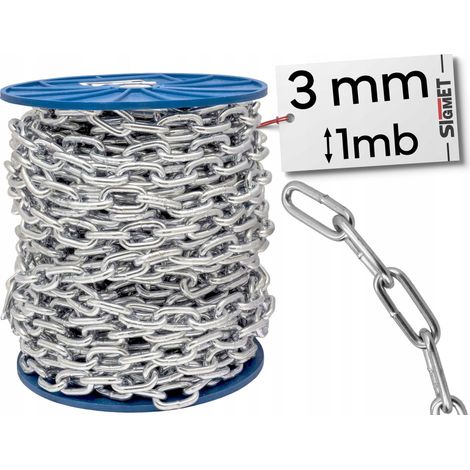 D1-Kettenglied, kurzes Glied, 3 mm, 1 MB (1/5)