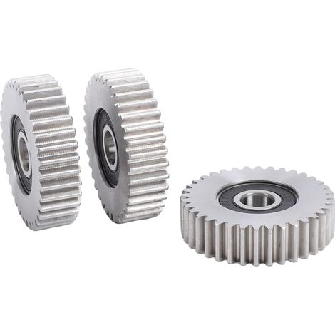 Lot de 3 engrenages planétaires pour vélo électrique, compatibles avec les moteurs BAFANG 500W-750W, 36 dents, 35 x 10 mm, roulements de 8 mm (1/5)