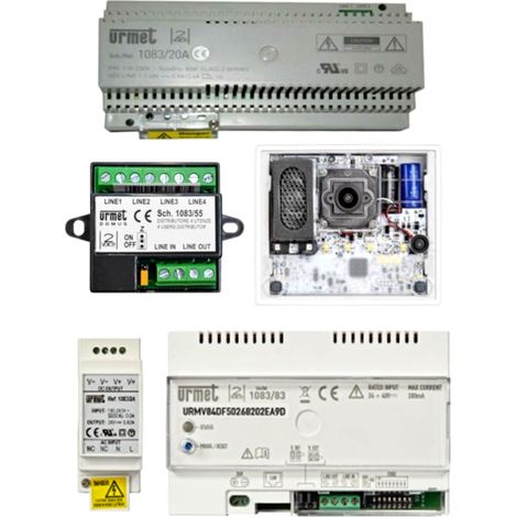 Kit Videocitofono Sinthesi 2Voice con Call Me incluso Urmet 1783/824