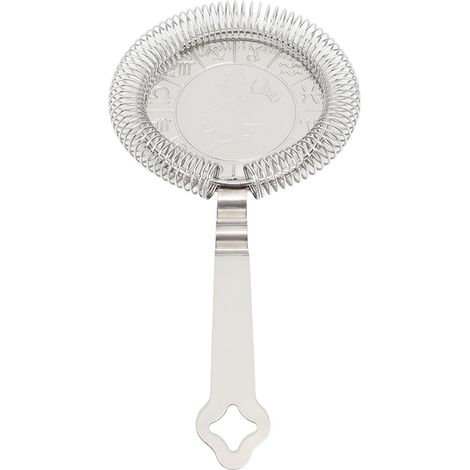 Passeoire à cocktail en acier inoxydable 304, outil de bar pour boissons, accessoire idéal pour bars, restaurants et Verseau (1/5)