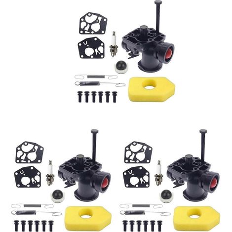 3X 795477 Carburateur 691859 692211 Ressort de régulateur 698369 Filtre à air pour Briggs & Stratton 795469 794147 699660 794161 (1/5)