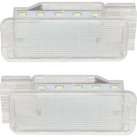 2 lampes LED pour coffre de voiture porte pour 206 207 208 406 407 508 Expert C2 C3 C4 C5 C6 6362N6 9642378380 lumières voiture intérieur (1/5)