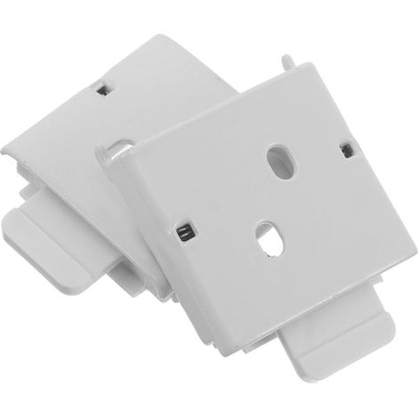 Supports de fixation métalliques en 2 pièces pour stores enrouleurs, stabilité constante, (1/5)