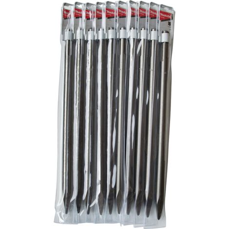 Makita D-34182-10 Scalpello a punta SDS Max 400 mm 10 pezzi