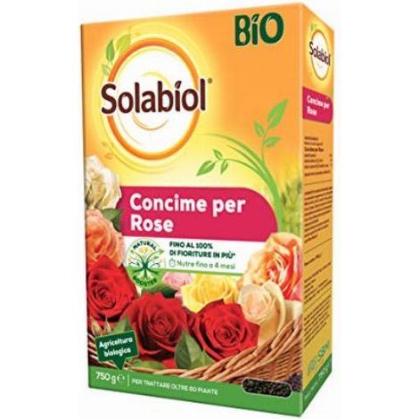 Solabiol Concime Granulare Rose Biologico 750gr (1/4)
